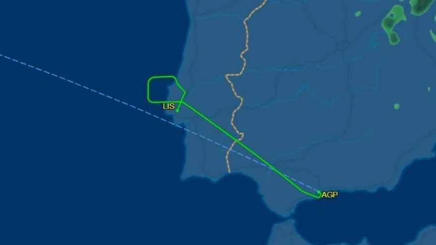 Un vuelo de Málaga a Nueva York cambia de ruta de forma inesperada y no vuelve a despegar
