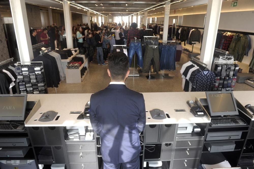 La ''flagship store'' de Zara en A Coruña por dentro