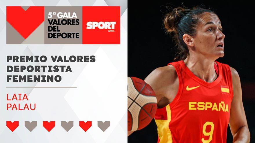 Laia Palau, Premio Valores Deportista Femenina