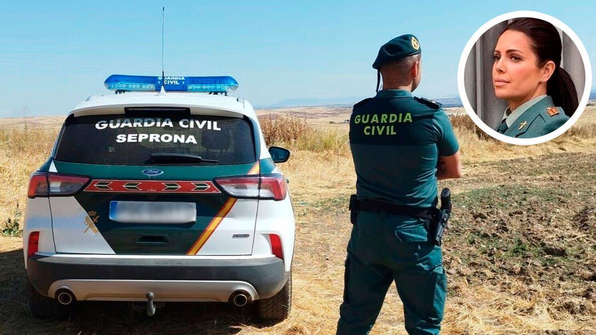 María Serrano, agente de la Guardia Civil.