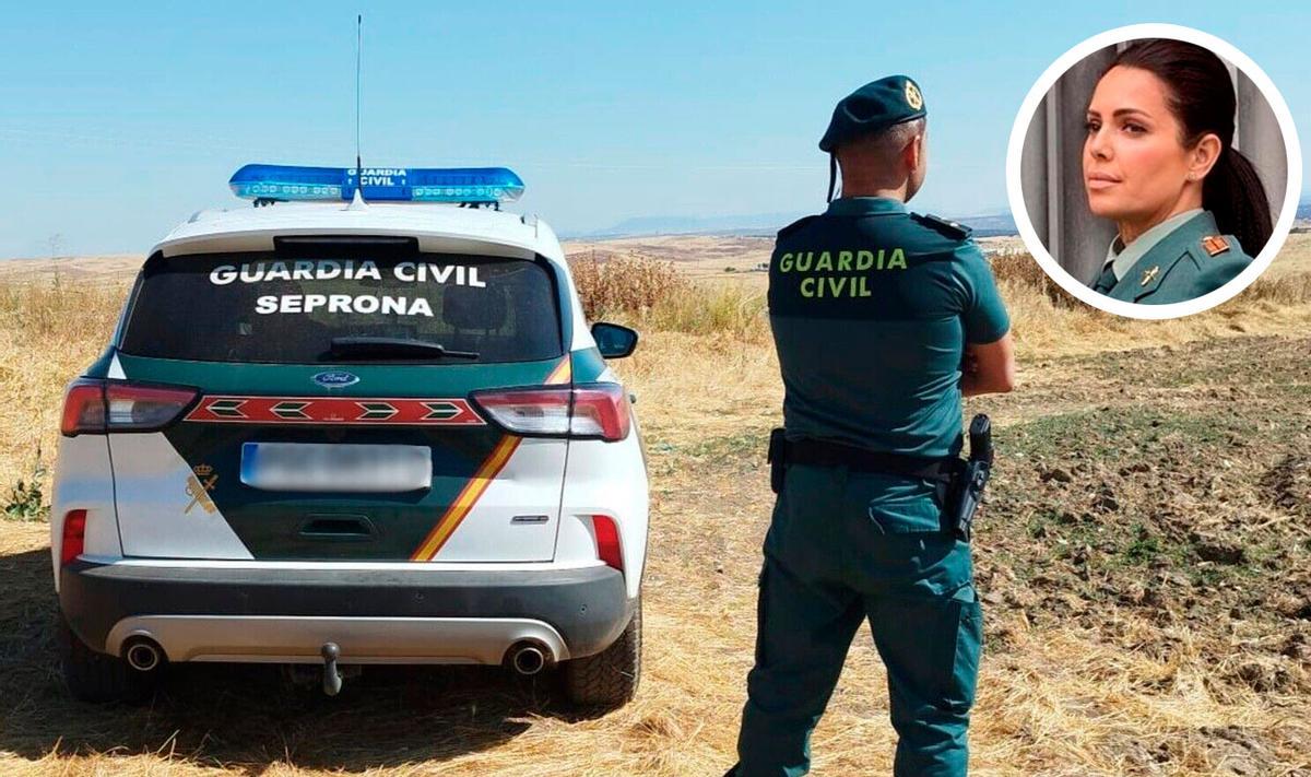 María Serrano, agente de la Guardia Civil.