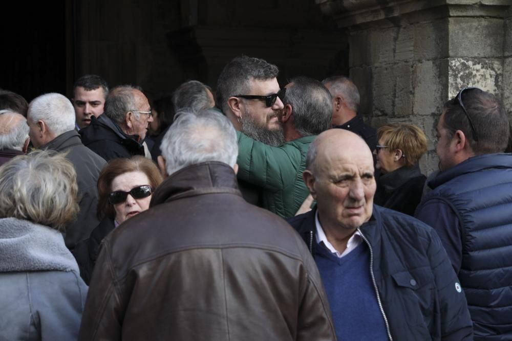 Luanco llora al exalcalde Salvador Fernández: "Todo el pueblo le quería".