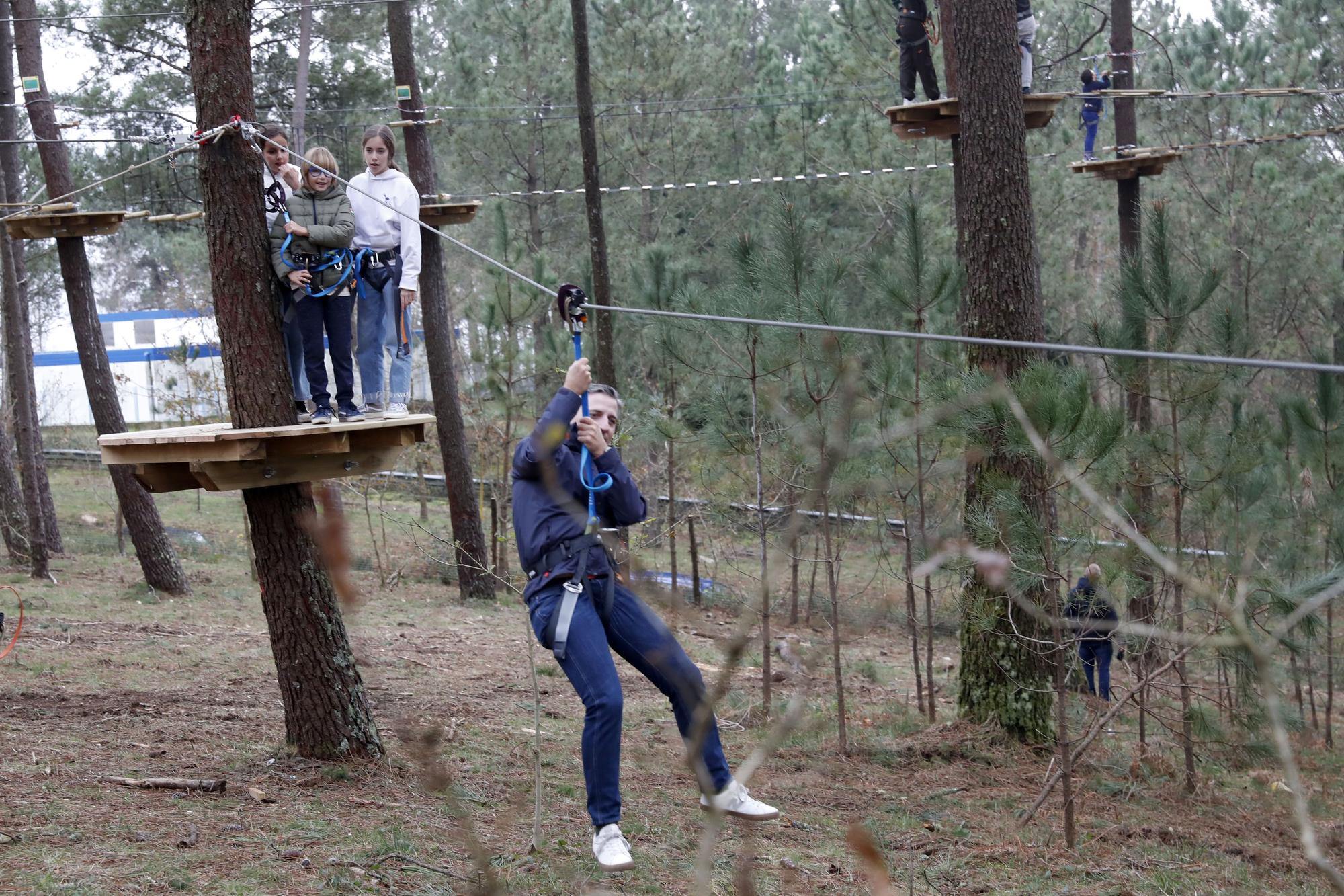 Así es el mayor ecoparque de aventuras de Galicia