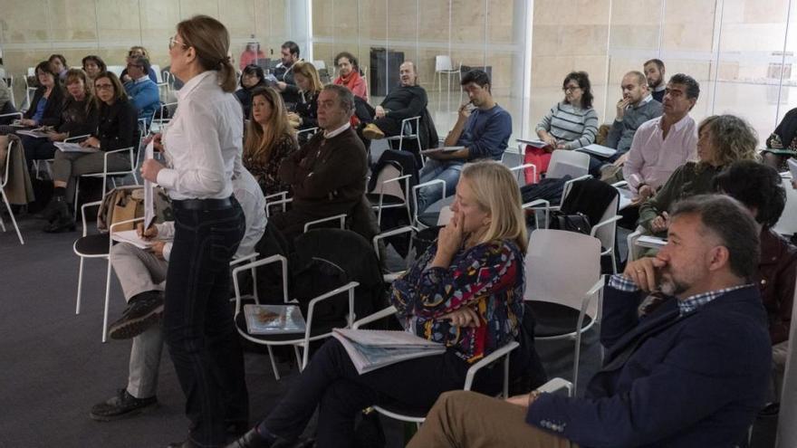 Participantes en la Jornada sobre despoblación organizada por la Federación de Municipios en el Consejo Consultivo