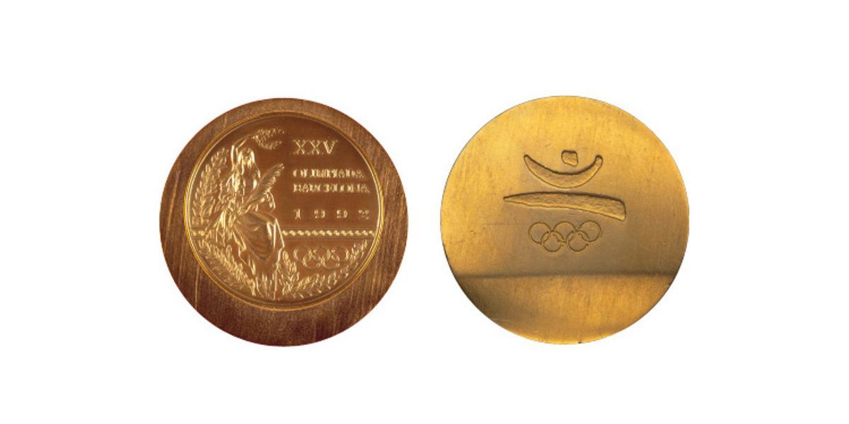 Una medalla de oro de los Juegos Olímpicos de Barcelona 92