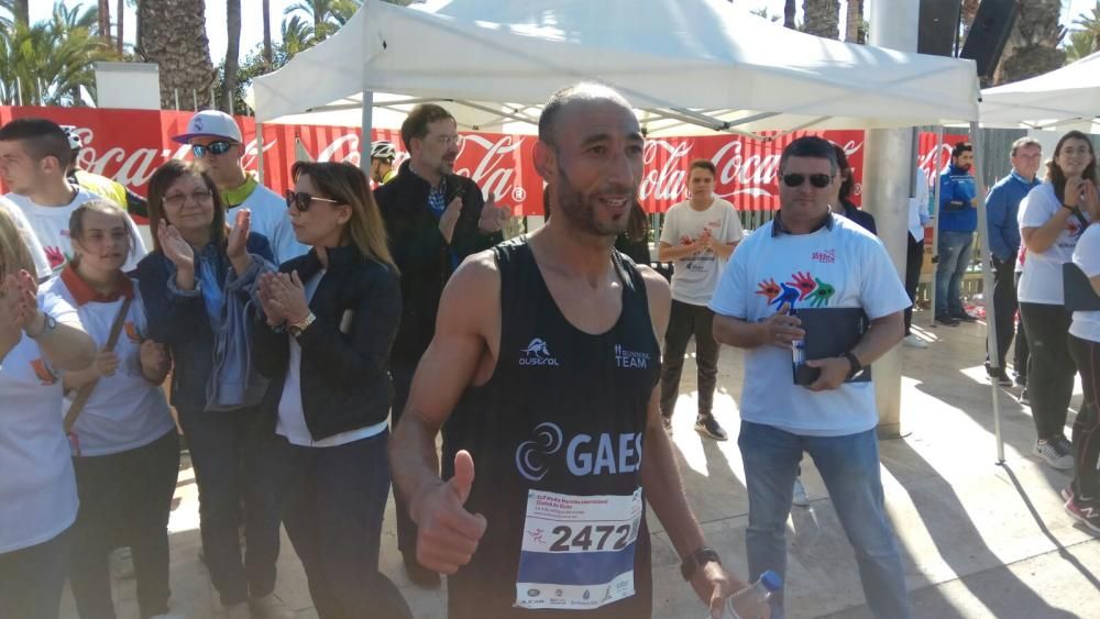 El marroquí ha dominado la carrera superando en más de 3 minutos a su compatriota Oumellal. La tercera plaza ha sido para el primer español, el atleta de Villena Andrés Micó