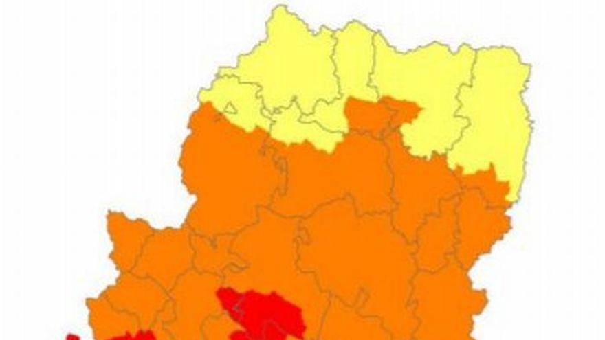 Jalón, Valmadrid, Rodeno y Turia en prealerta roja por riesgo de incendios