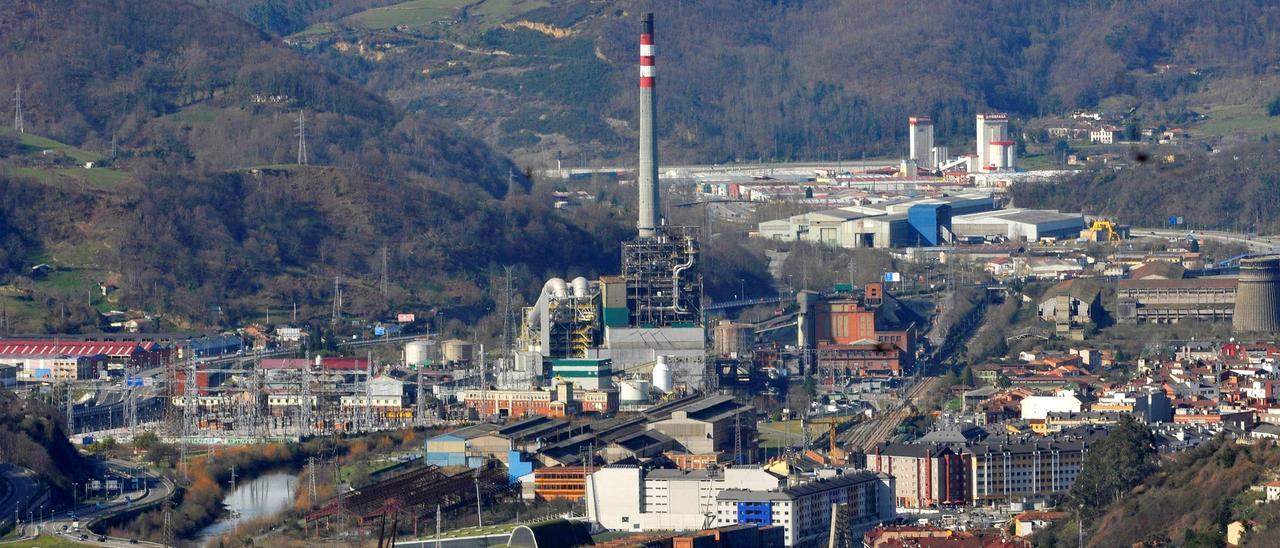 Terrenos de la central térmica y de Nitrastur en Langreo