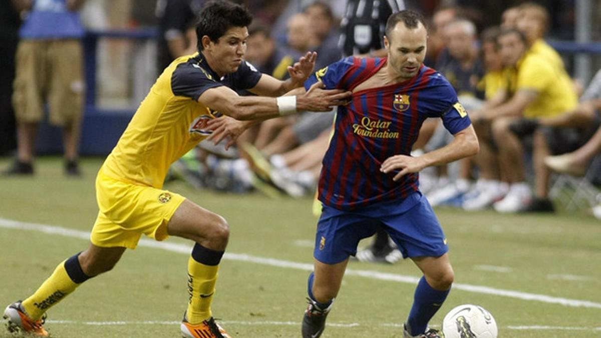 El FC Barcelona jugó en agosto de 2011, contra el América mexicano, su último partido en la International Champions Cup