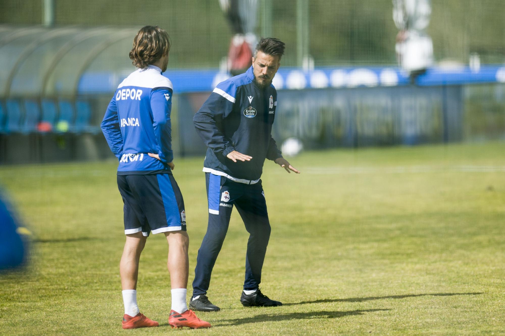 El Dépor prepara el partido contra el Zamora