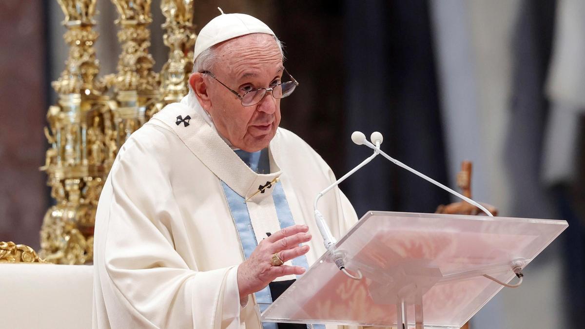 El Papa condena la violencia machista: "Es un ultraje a Dios"