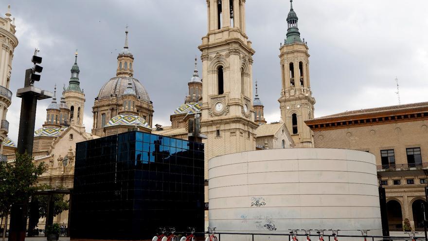 Adiós al edificio del Cubo de la plaza del Pilar: Chueca confirma que lo eliminarán