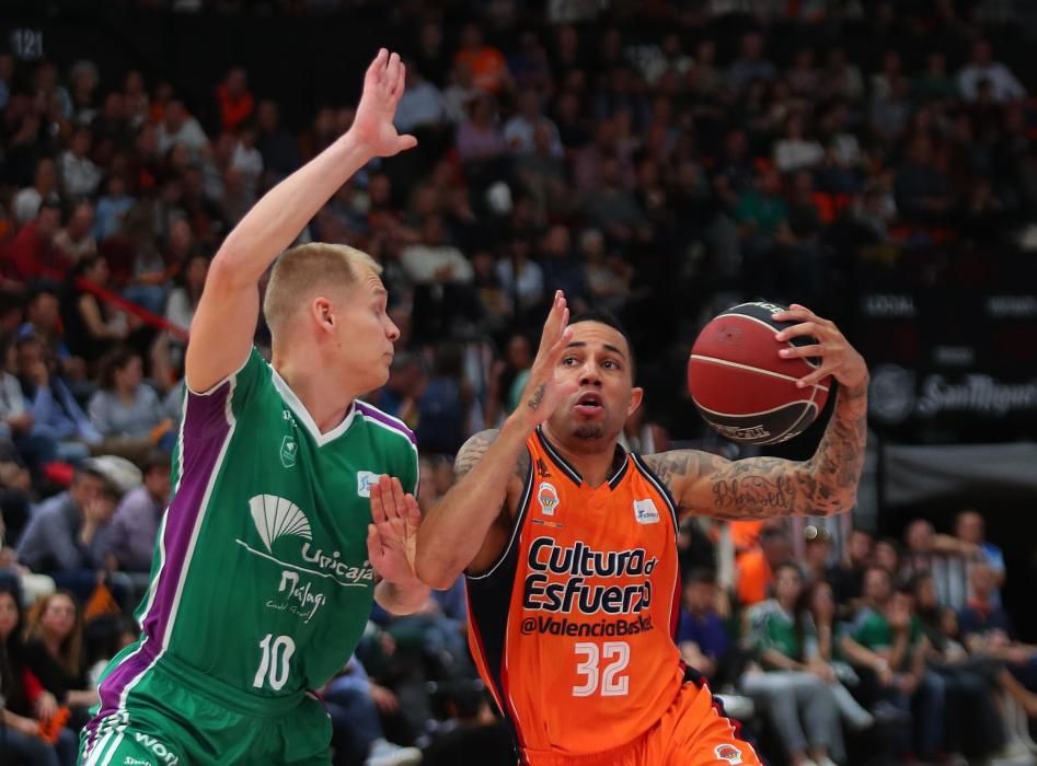 Valencia Basket - Unicaja, en imágenes