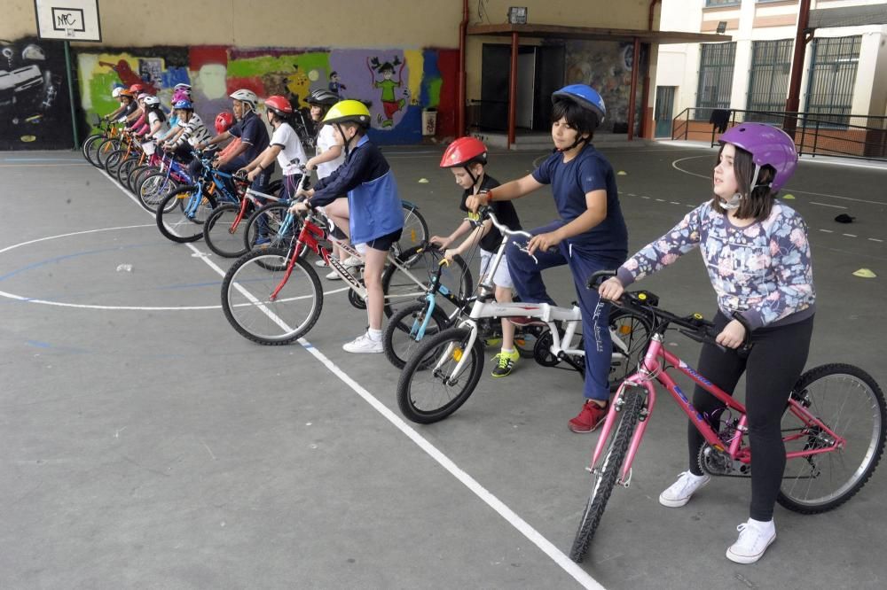 Fiesta de la Bici en el Colegio Concepción Arenal