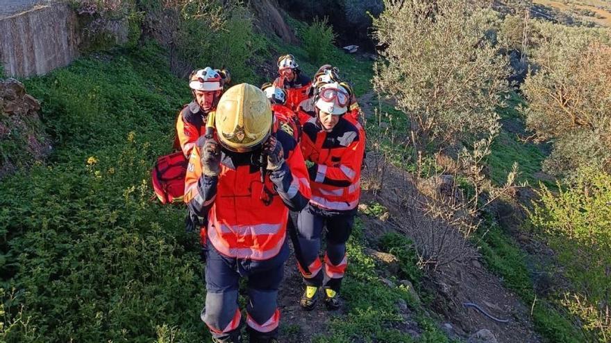 Herido un hombre tras sufrir un corte en una pierna en Antequera