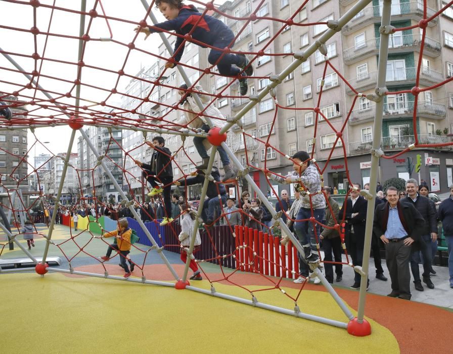 Así es el nuevo 'macroparque' infantil de Vigo.