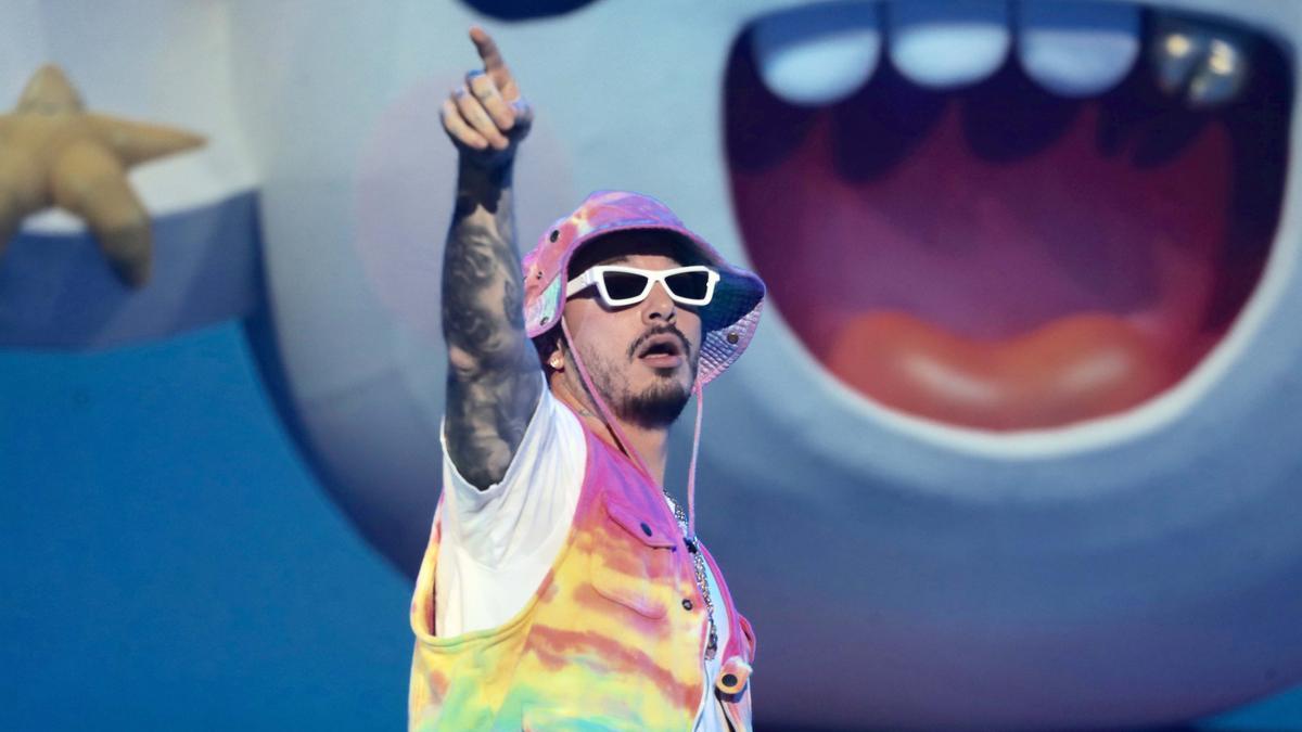 El cantante colombiano J Balvin.