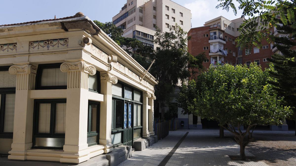 Interior de la Casa del Niño este lunes