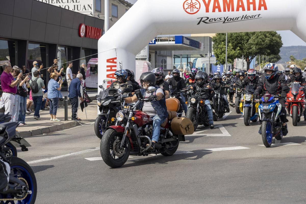 La décima edición de la Ruta Memorial Luis Salom ha congregado a algo más de 3.000 aficionados a las motos
