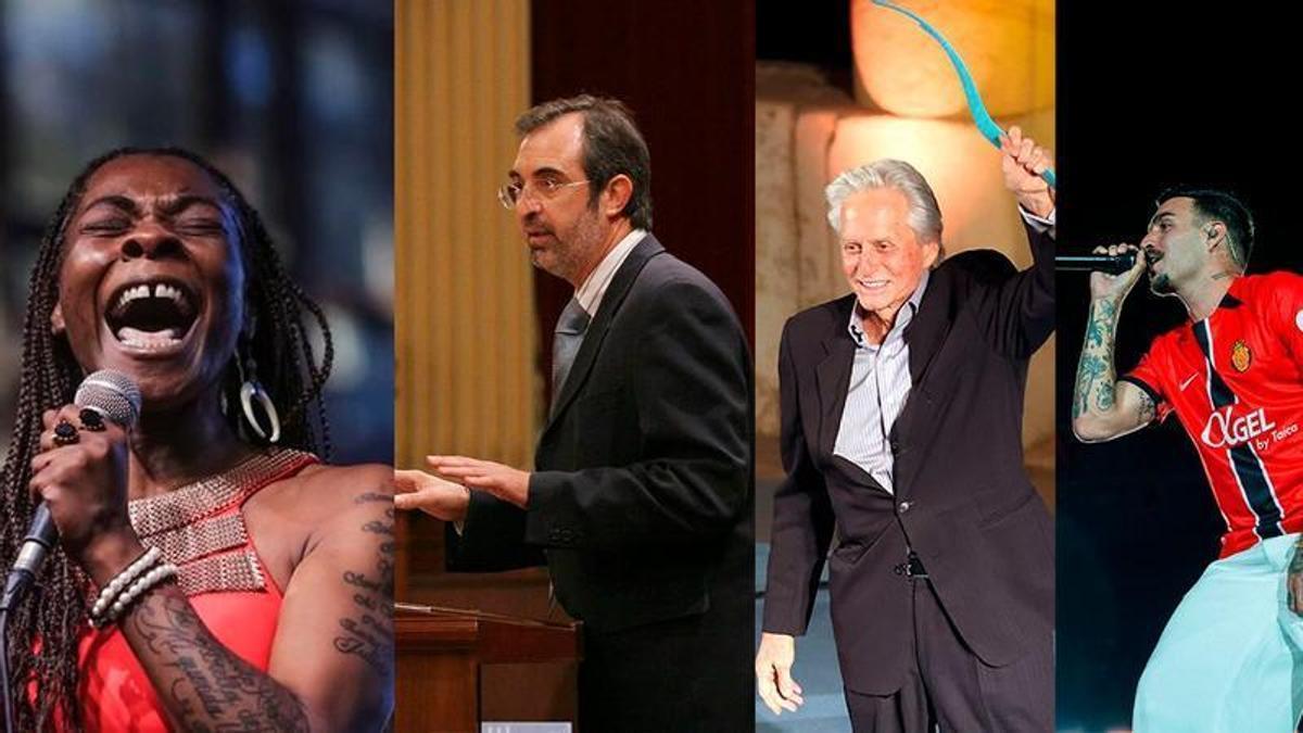 Concha Buika, Pere Sampol, Michael Douglas y Rels B recibirán las máximas distinciones del Consell de Mallorca este 2026.