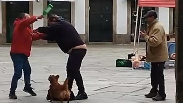 Nueva agresión en la Plaza del Toural