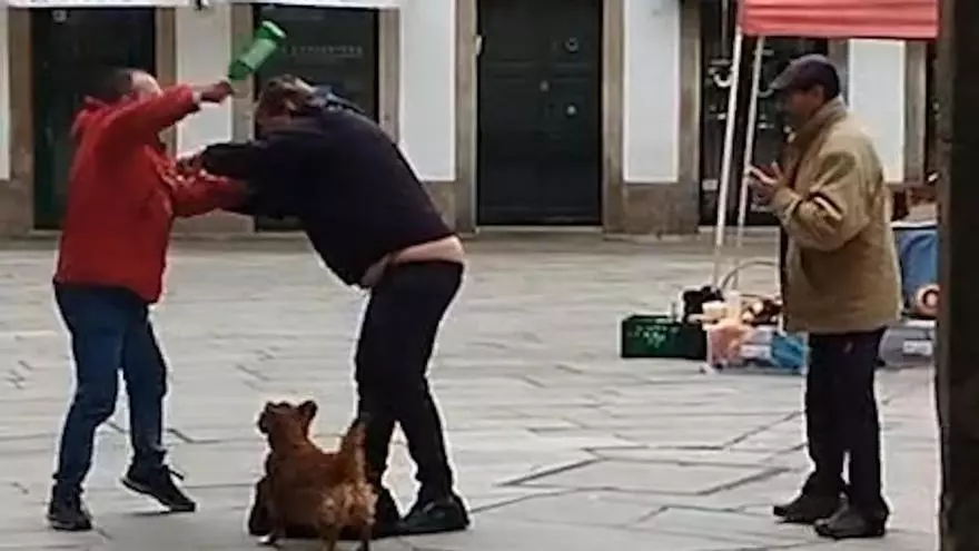 Nueva agresión en la Plaza del Toural