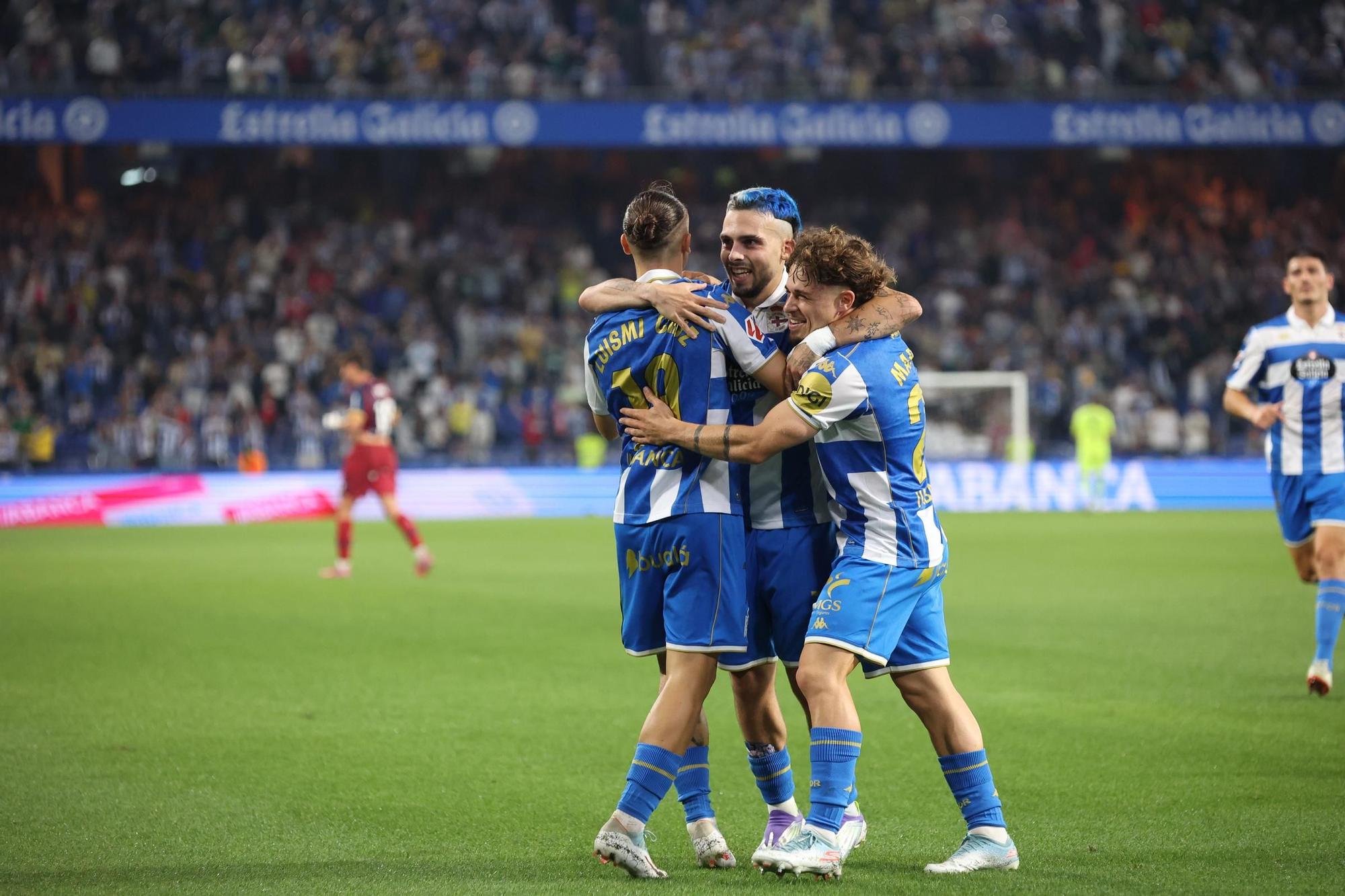 Las mejores imágenes del Deportivo - Huesca