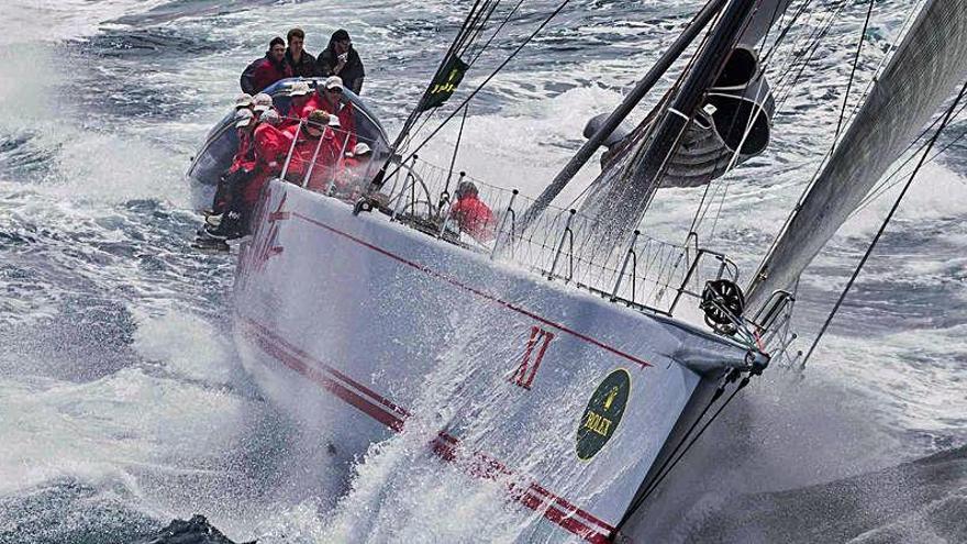 Un participante en la Sidney-Hobart