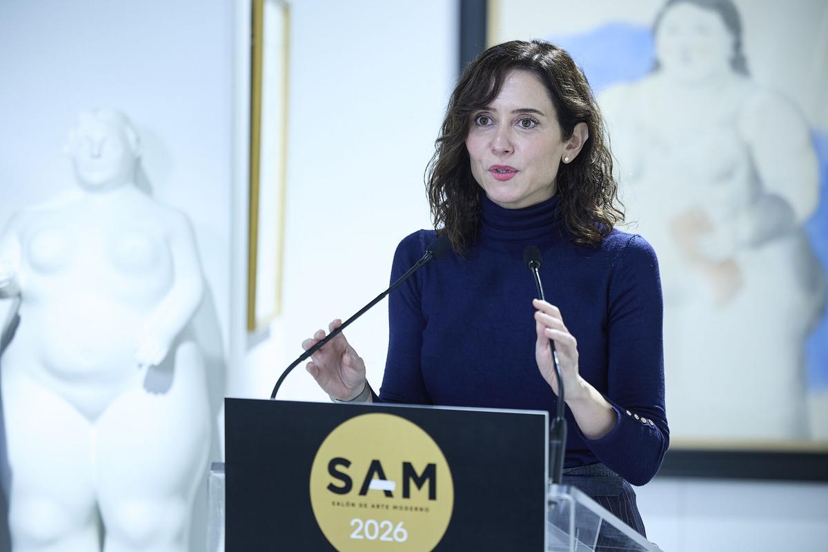 La presidenta de la Comunidad de Madrid, Isabel Díaz Ayuso.