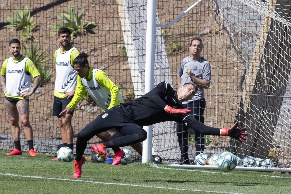 Entrenamiento de la UD Las Palmas.