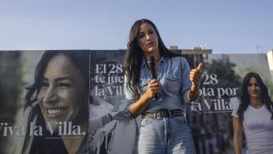 La vicealcaldesa de Madrid y candidata de Ciudadanos a la reelección, Begoña Villacís,