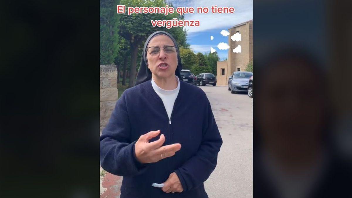 Sor Lucía carrega contra Eduardo Inda a TikTok