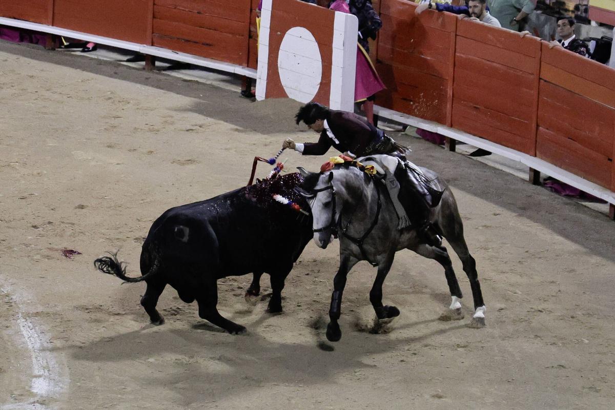 La corrida de toros celebrada el 30 de julio en el Coliseo de Palma.
