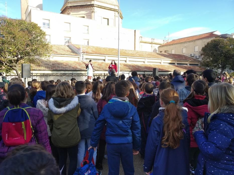 Celebración del Día de la Paz en Alcoy.