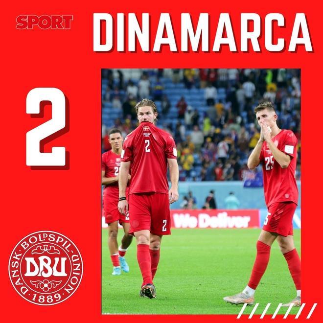 Dinamarca sonaba para ser una revelación pero tampoco ha podido pasar de la primera fase del Mundial
