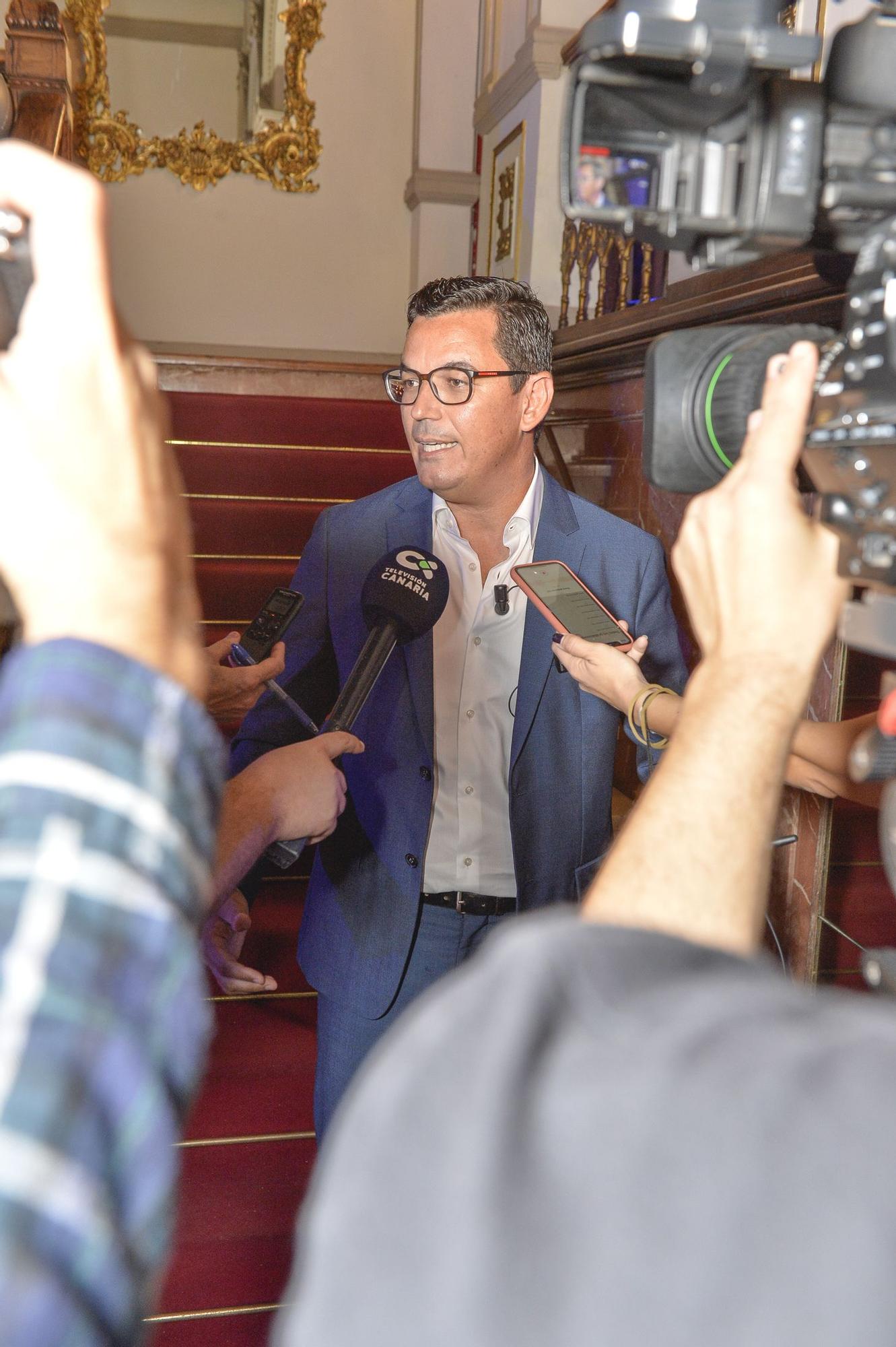 Pablo Rodríguez presenta candidatura al Parlamento por Gran Canaria