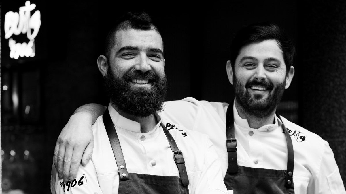 Carles Ramon y Manu Núñez, chefs del restaurante Besta