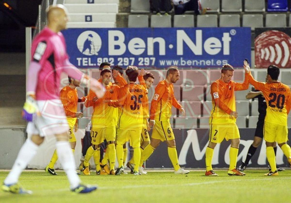 Sabadell, 3 - Barça B, 2 Sabadell, 3 - Barça B, 2