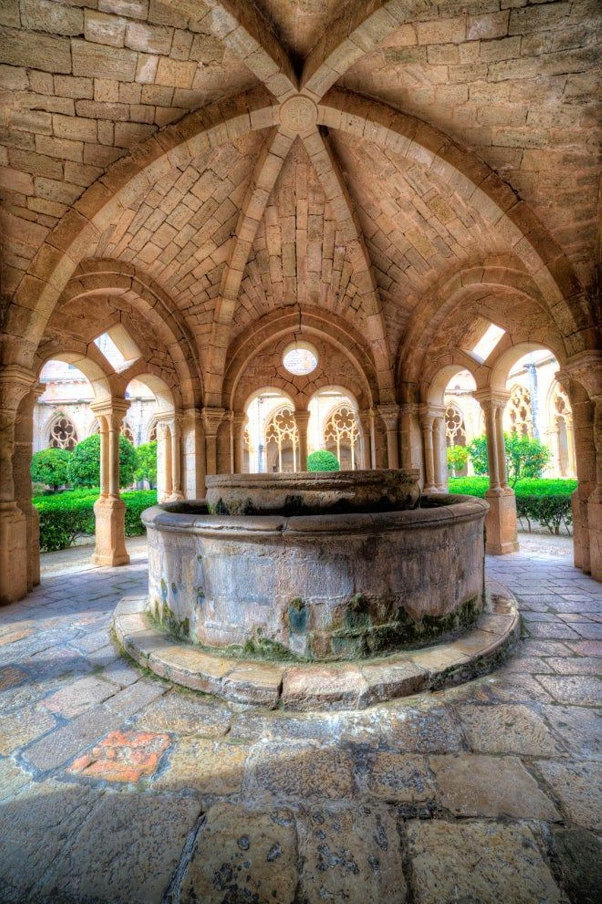 Detalle en el claustro del Santes Creus