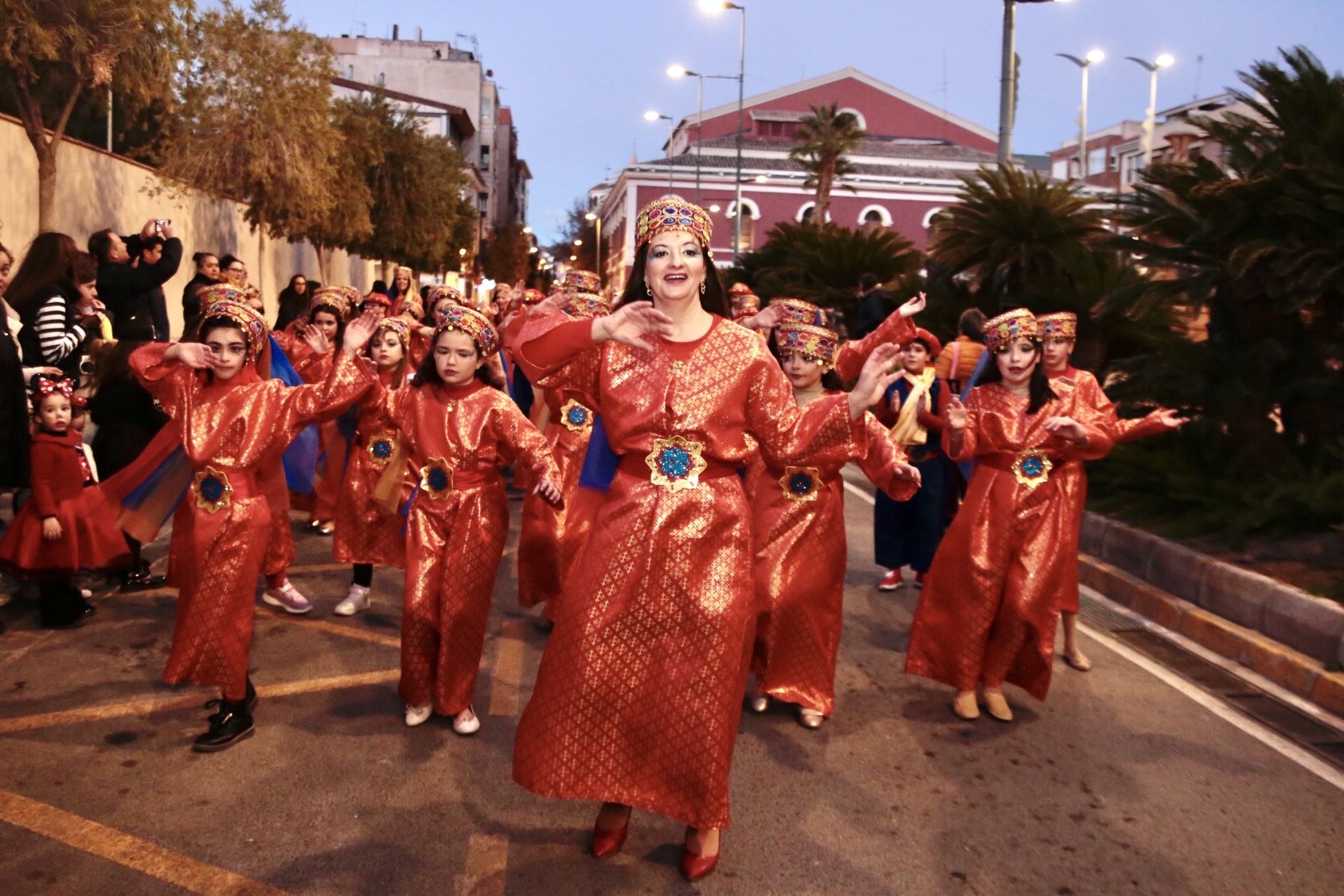 Miles de personas disfrutan del Carnaval en las calles de Lorca