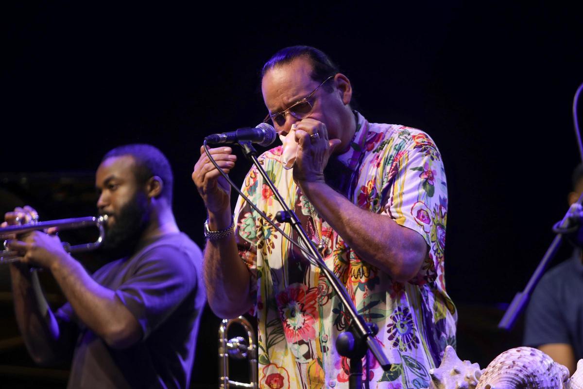 Steve Turre Sextet en el festival Jazz San Javier
