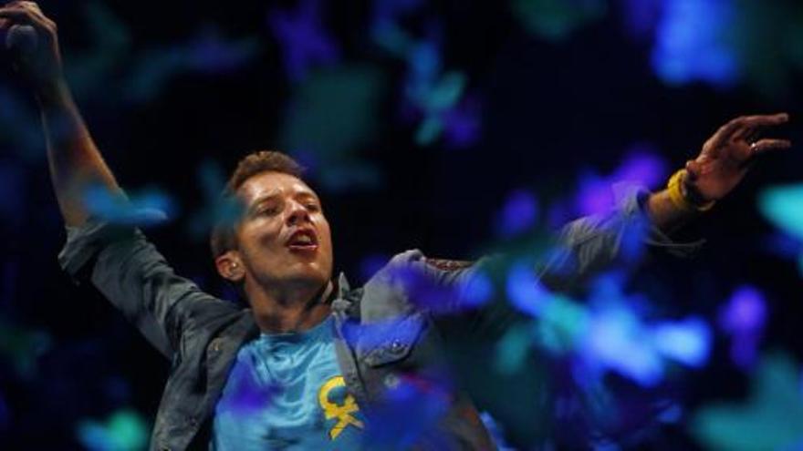 Gran pañolada para la faena de Coldplay en Las Ventas