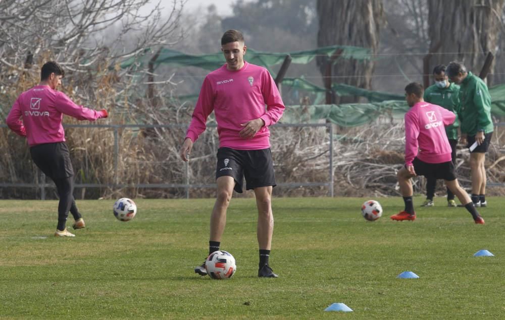 Alberto Ródenas ya entrena con el Córdoba CF