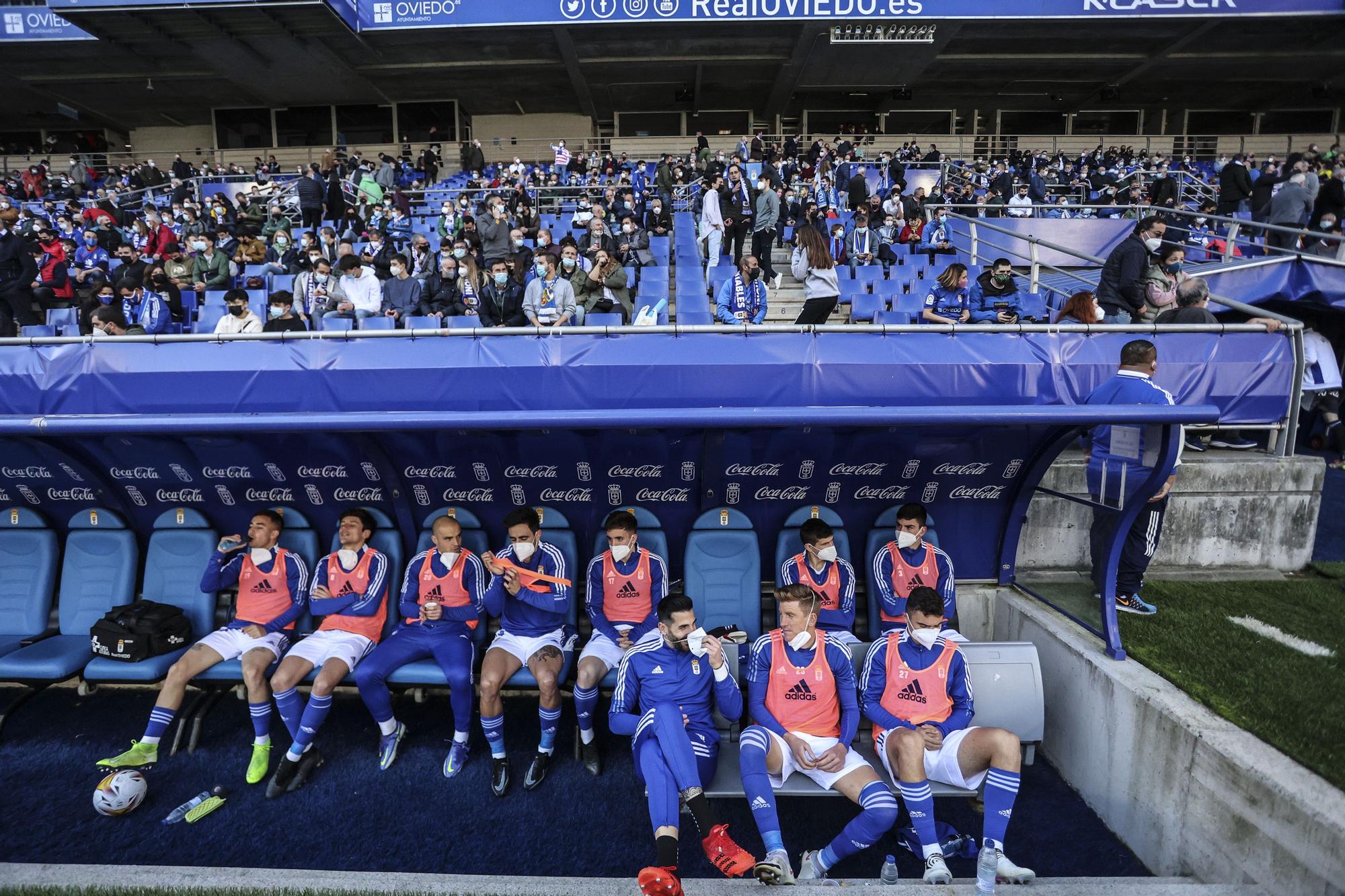 Las mejores imágenes de la victoria del Real Oviedo ante la Ponferradina (2-0)