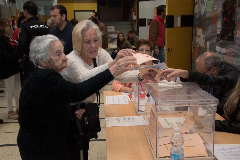 La jornada electoral en imágenes