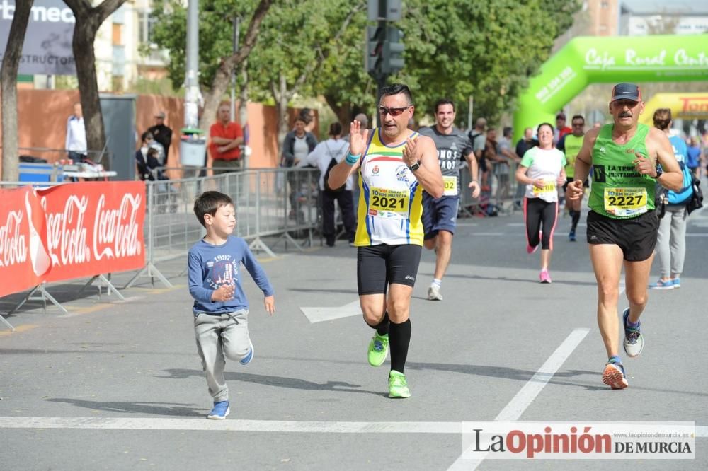 Media Maratón de Murcia: llegada (1ª parte)