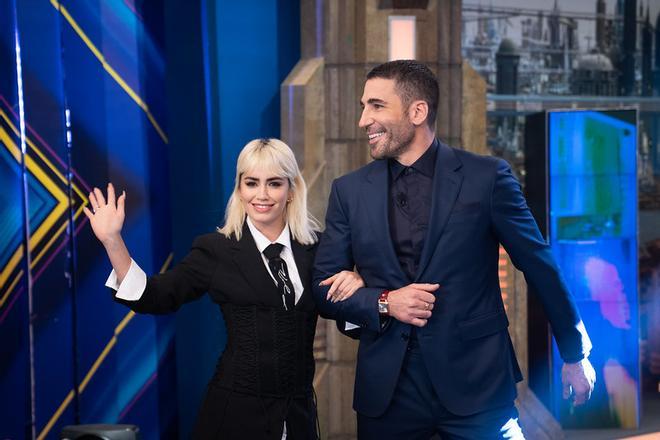 Lali Espósito y Miguel Ángel Silvestre en 'El hormiguero'