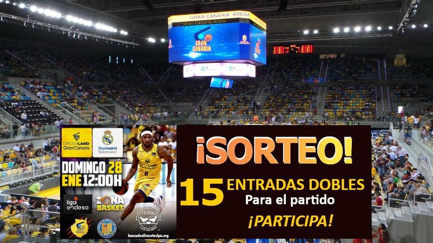 LA PROVINCIA sortea entradas para el partido Dreamland Gran Canaria vs. Real Madrid