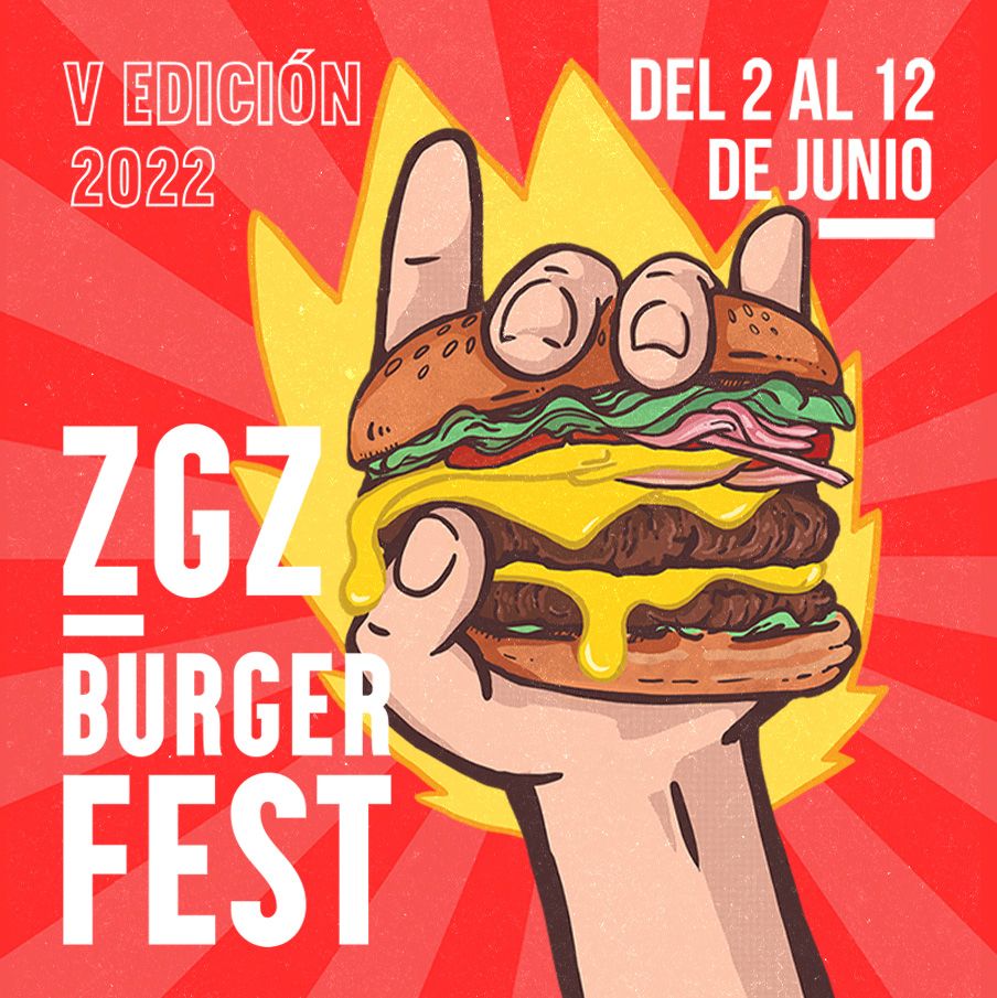 Cartel del Zaragoza Burger Fest