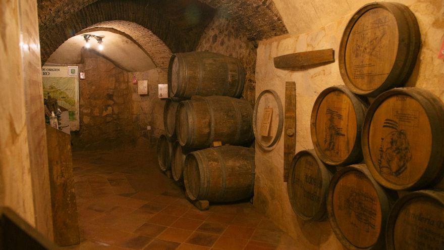 Vista de la bodega de Ribiértete, donde realizan actividades de &#039;scaperoom&#039; también durante el festival.